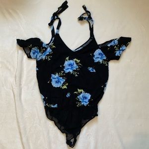 Open Shoulder Bodysuit